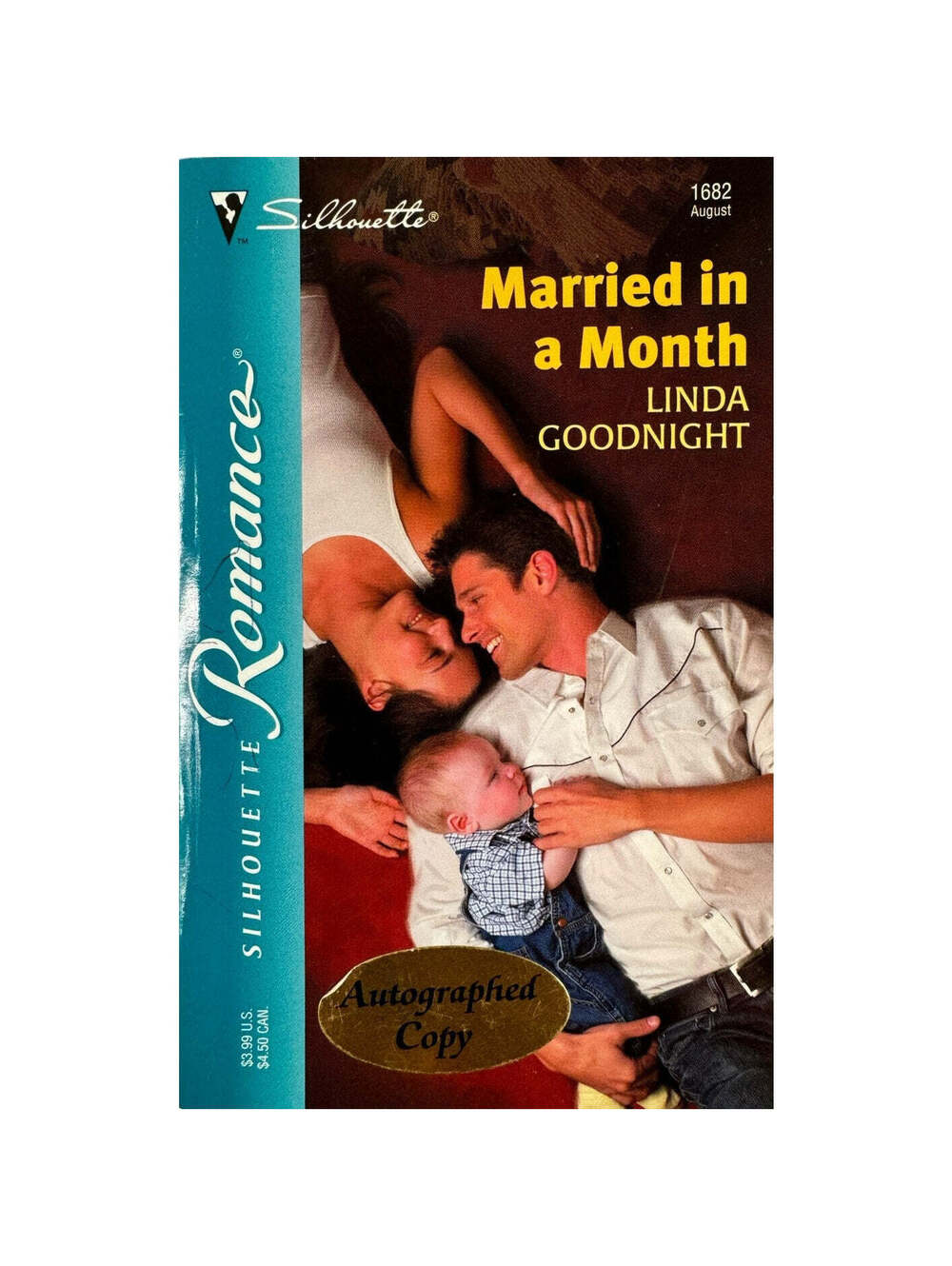 Married in a Month by Linda Goodnight (Paperback) (Autographed)